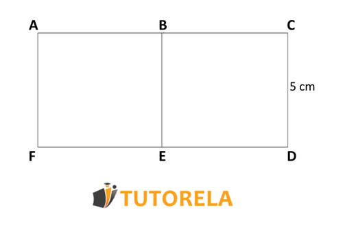 Exercise 4 A rectangle given by two squares