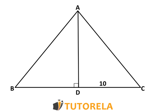 Exercise 5 Triangle ΔABC is isosceles AB=AC