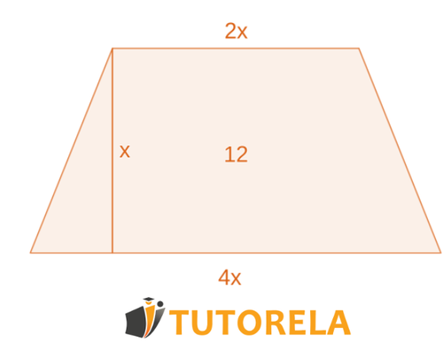 Given the area of a trapezoid where its lower base