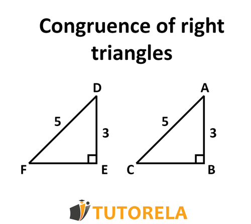 1 - Congruence of right triangles