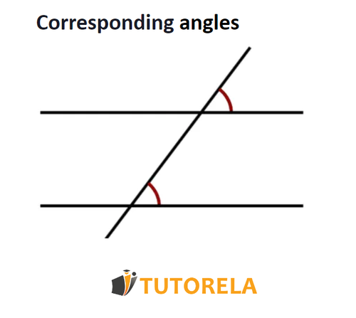 C -   Corresponding angles