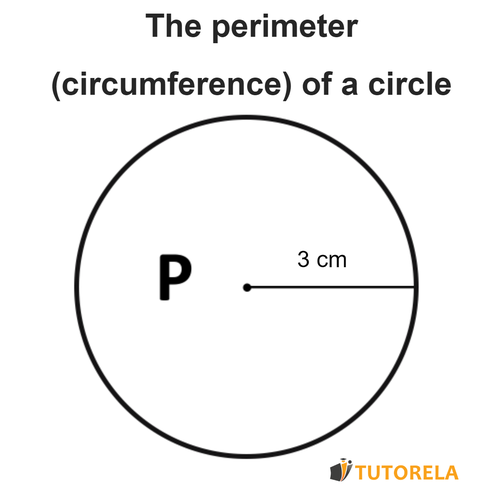 B - perimeter of the circumference