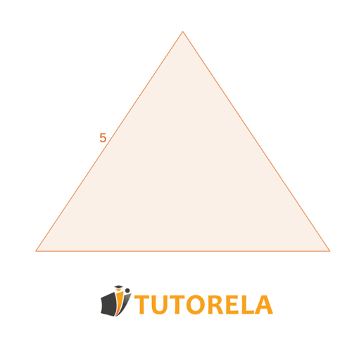 Exercise 2 Given the equilateral triangle