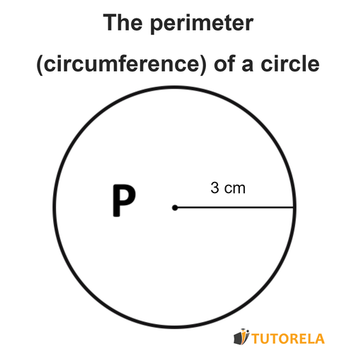C - perimeter of the circumference