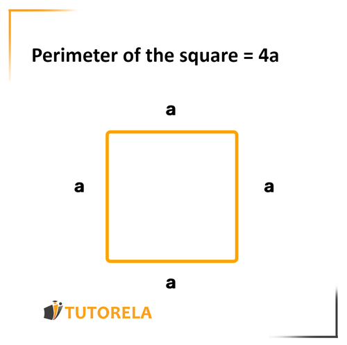 A2 - Perimeter of the square = 4a
