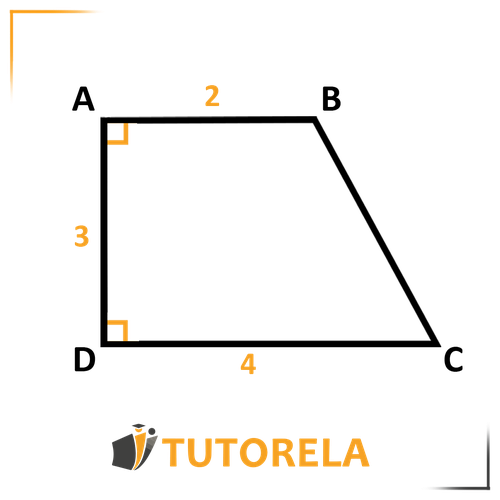 Diagram of a rectangle labeled with vertices A, B, C, and D. The sides are labeled with their respective lengths: 2 for the top, 4 for the bottom, and 3 for the left side. The illustration highlights the dimensions of the rectangle, including right angles at the vertices. Featured in a tutorial on understanding the properties of rectangles.