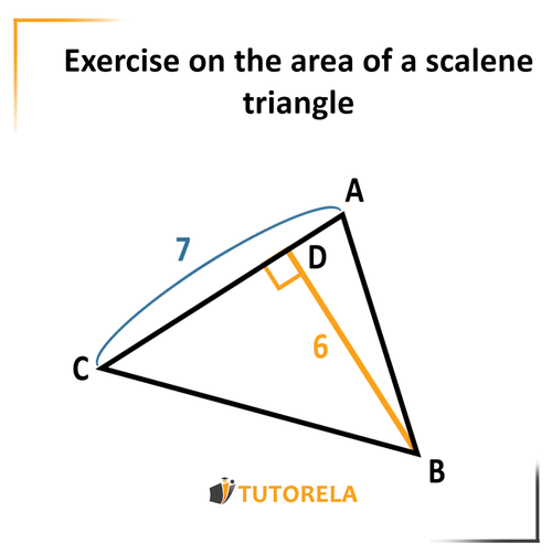 A2 - Exercise on calculating the area of a scalene triangle