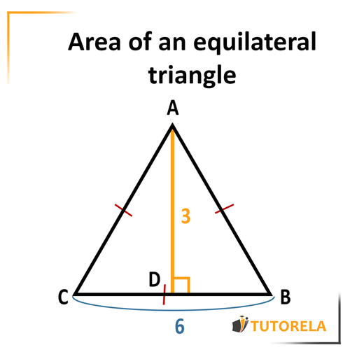 A2 - Practice of the area of the equilateral triangle