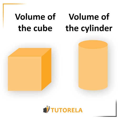 A10 - Volume of the cylinder and Volume of the cube
