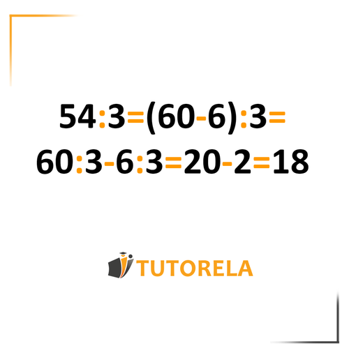 B - The Distributive Property of Division